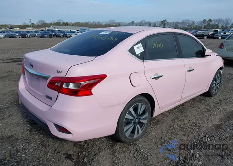 2019 Nissan Sentra Sv from USA, damaged, VIN 3N1AB7AP7KY260992